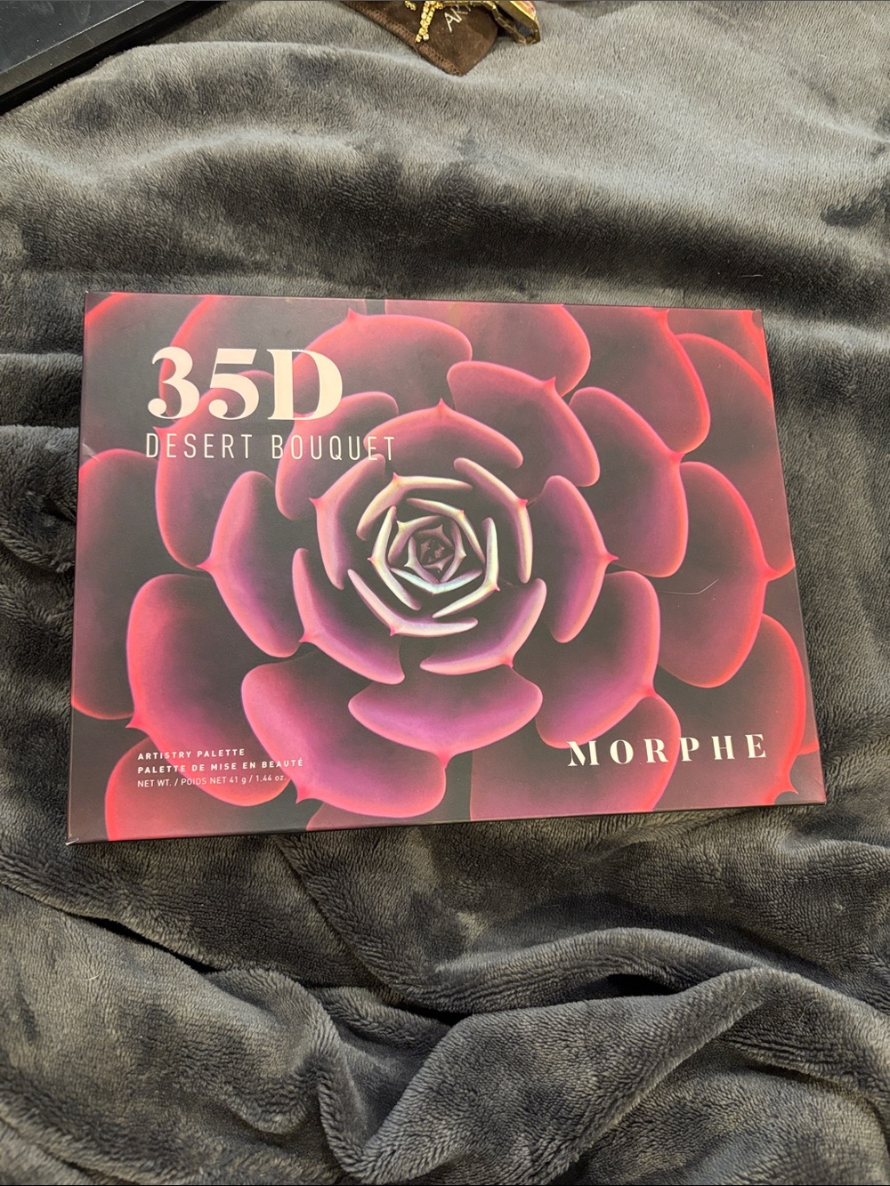 Morphe 35D Desert Bouquet Palette - Pink & Red Floral Cover